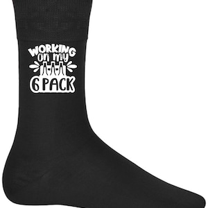 Cadeaux pour la fête des pères Chaussettes fantaisie pour hommes Chaussures pour hommes Cadeaux d'anniversaire pour papa qui travaille sur mon lot de six