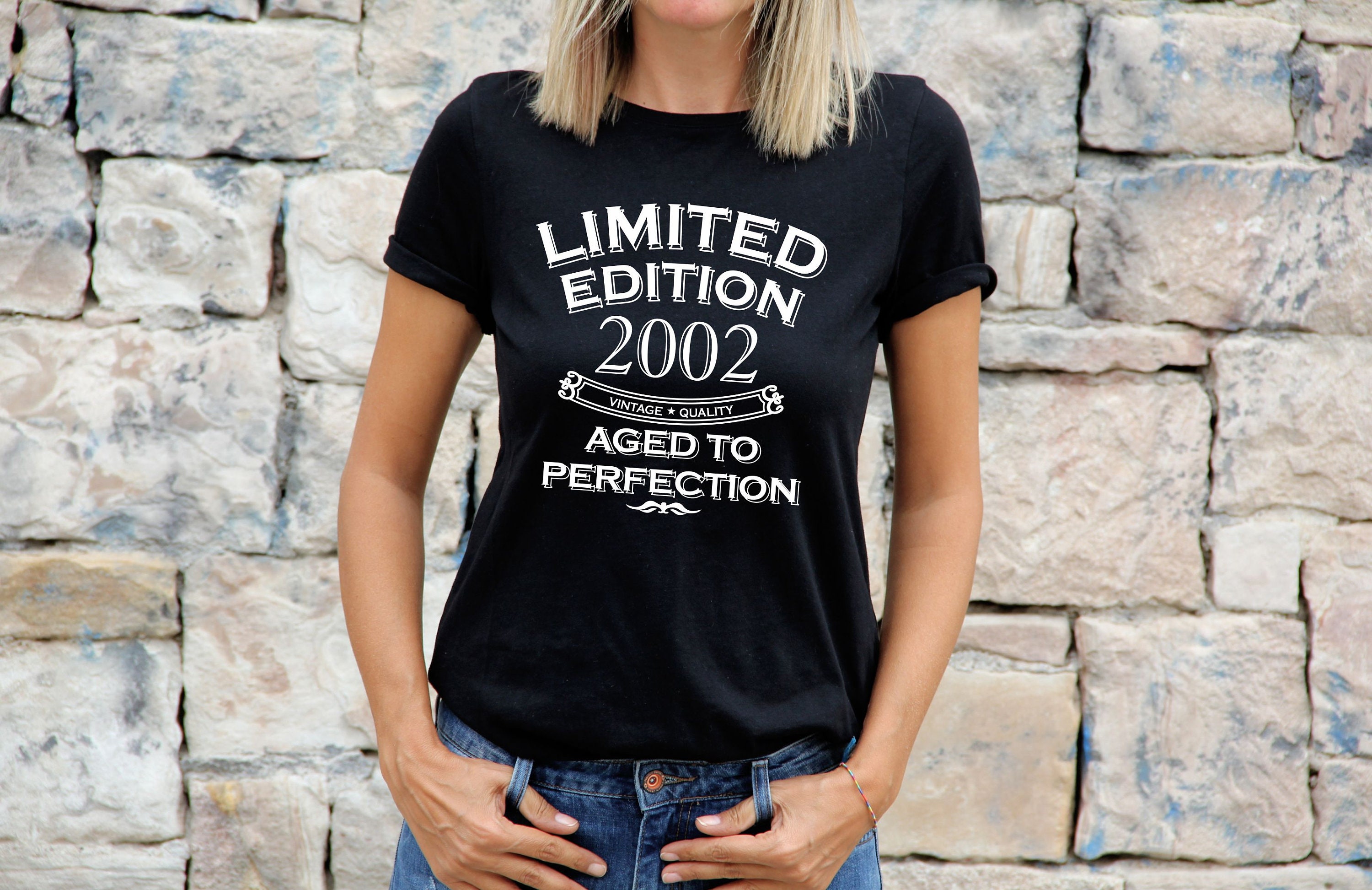 16th Birthday Gift Vintage 2002 Tee Sixteen Years Perfection 16th Birthday Gift Vintage 2002 Tee Sixteen Years Perfection
