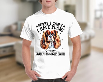 "Sorry I Can't I Have Plans With My Basset Hound" T-Shirt - Unisex, Organic Cotton, Dog Lover Gift - View #4