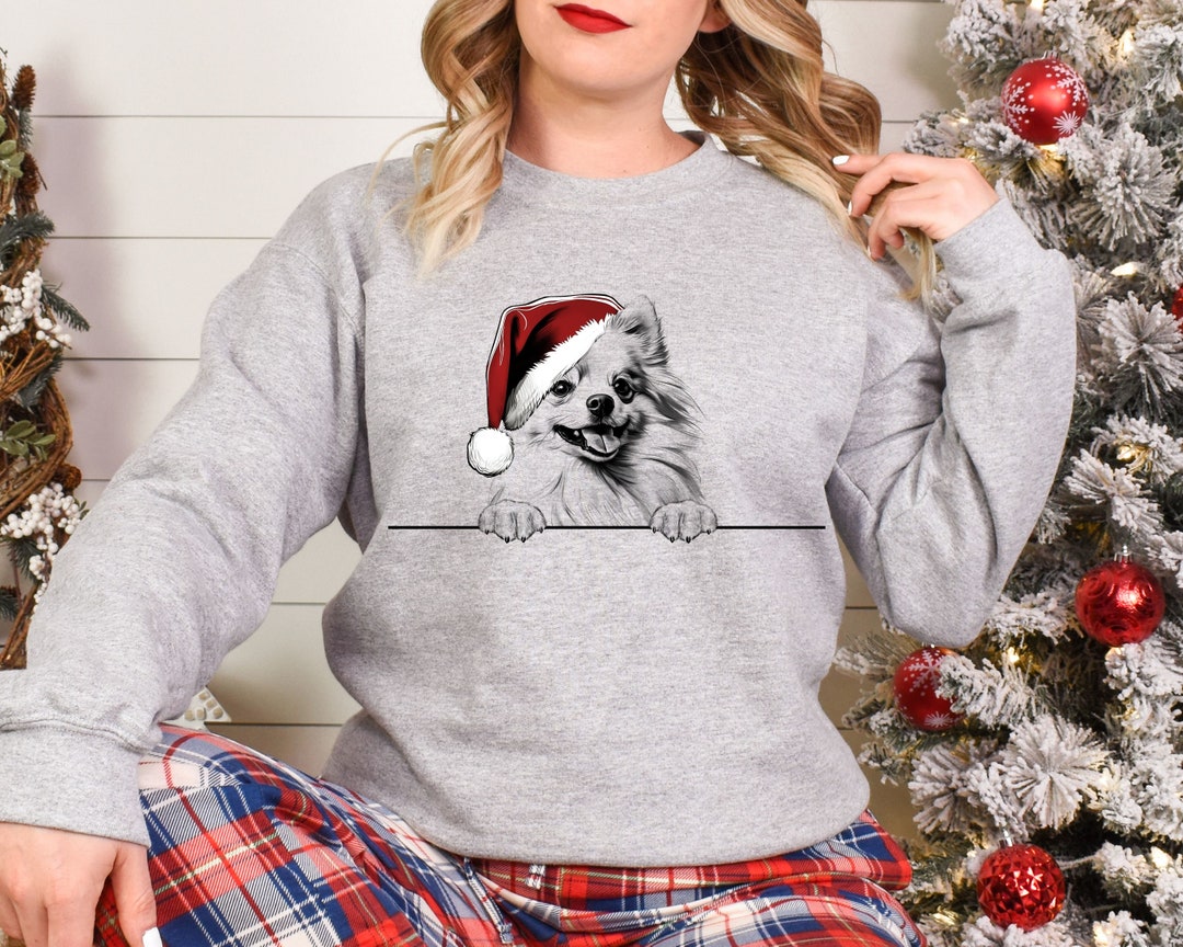 Felpa Natalizia Per Donne Con Cane - Maglione Divertente Per Amanti Dei Levrieri
