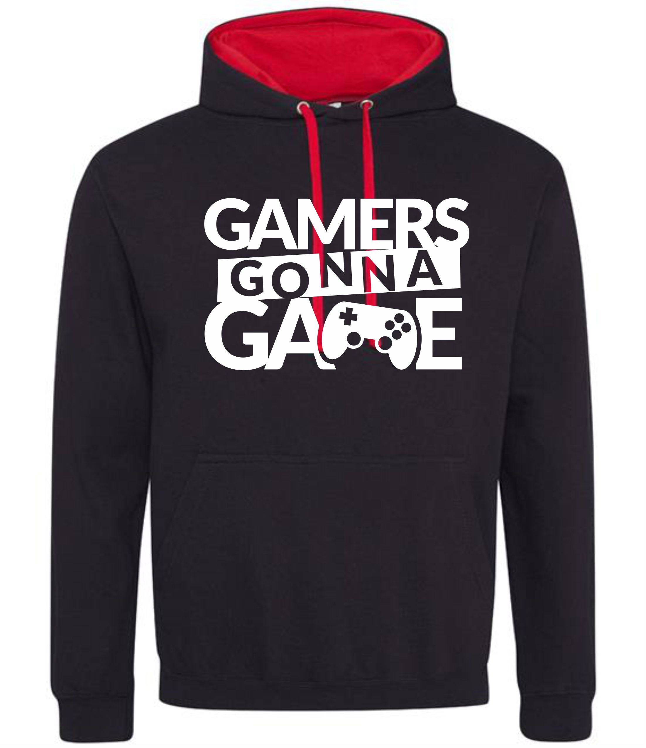 Gaming Hoodie “gamers Gonna Game” | Retro Gaming Hooded