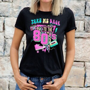 Retro 80s shop t shirts