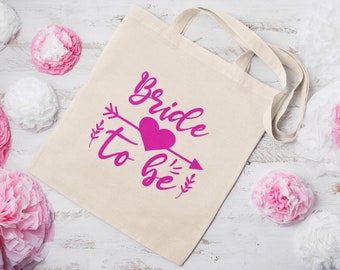 Bride To Be Tote Bag Wedding Tote Bag Canvas Tote Bag Wedding Bag Wedding Favours Wedding Gifts Bride To Be Bag Bridal Party Gift