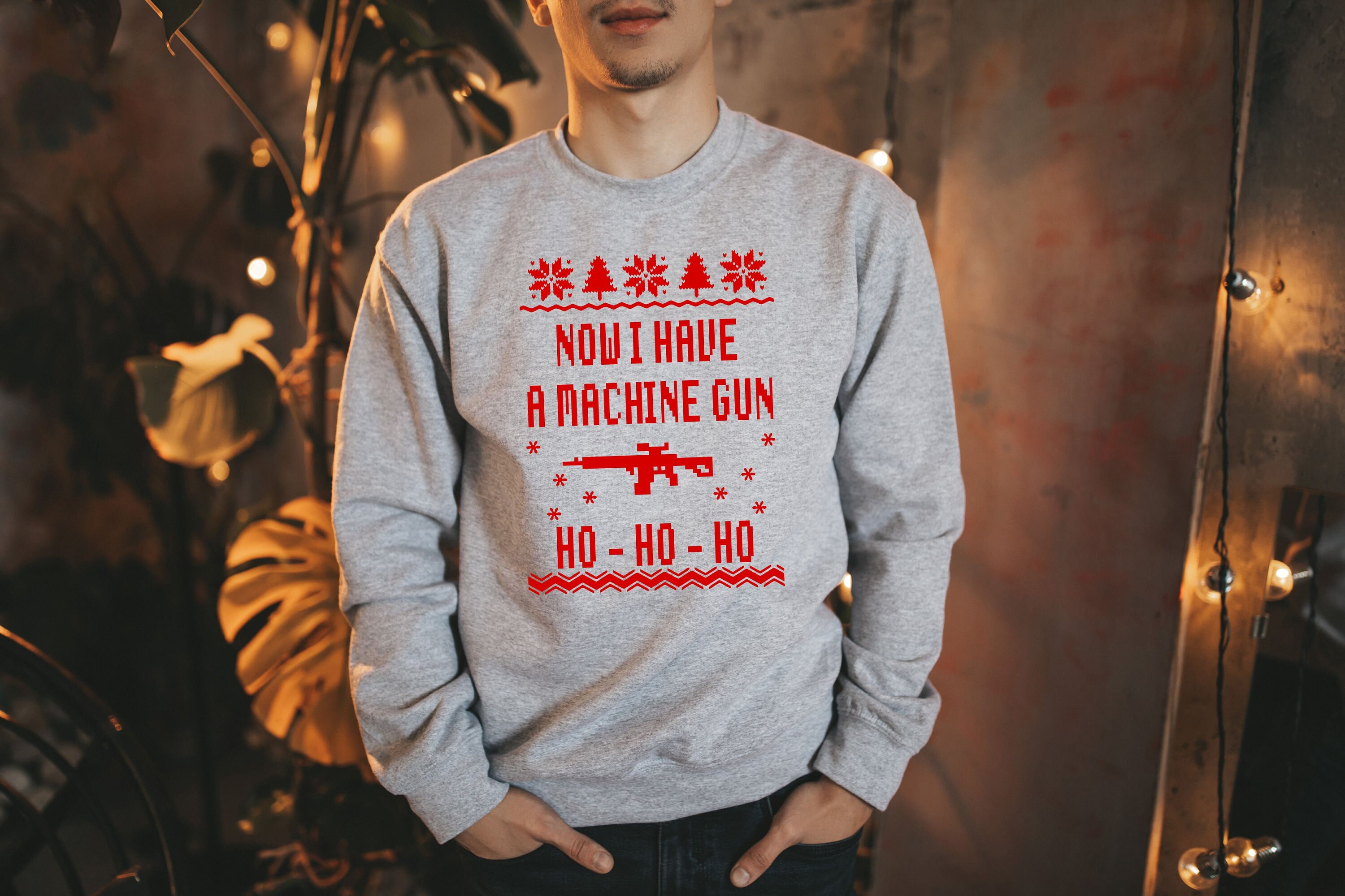 Now i have a machine gun hotsell christmas jumper
