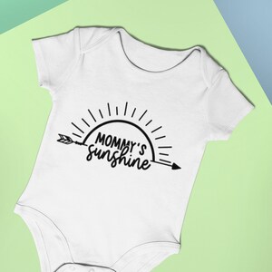 Baby Bodysuit Mommy's Sunshine Funny Baby Vest Baby Shower Gift New Baby Gift Baby Onesie