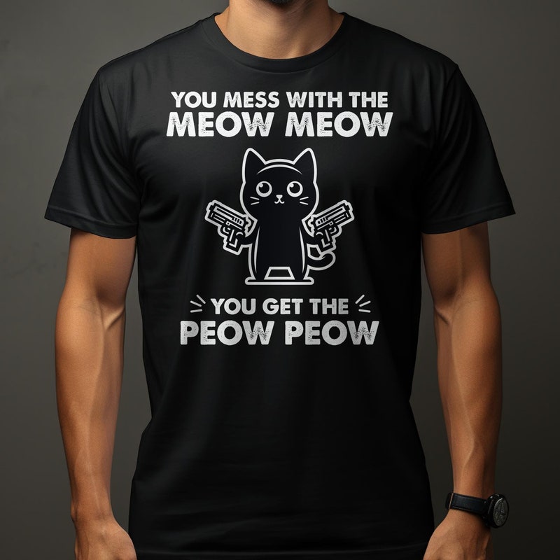 Meow Chicka Meow Meow Unisex Softstyle T-Shirt