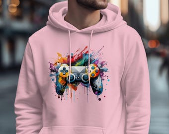 Gaming Hoodie For Gamers Gaming Controller 1 Design Gaming Hoody For Dad Daughter Son Brother Xmas Gifts For Gamers