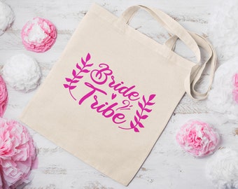 Bride Tribe Tote Bags Wedding Tote Bags Canvas Tote Bag Wedding Bags Wedding Favours Wedding Gifts Bride Tribe Bags Bridal Party Gift