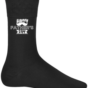 Cadeaux fête des pères Chaussettes fantaisie pour hommes Chaussures pour hommes Cadeaux d'anniversaire pour papa Joyeuse fête des pères #2