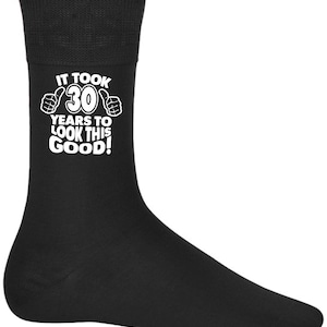30th birthday socks, born in 1995 socks, funny birthday socks for 30th, novelty gift socks, 30 years old socks, look this good socks