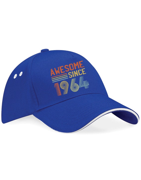 Cadeaux D'anniversaire Pour Hommes Et Femmes Chapeaux Vintage 1964 Casquette De Baseball, 1964 D Noir 1