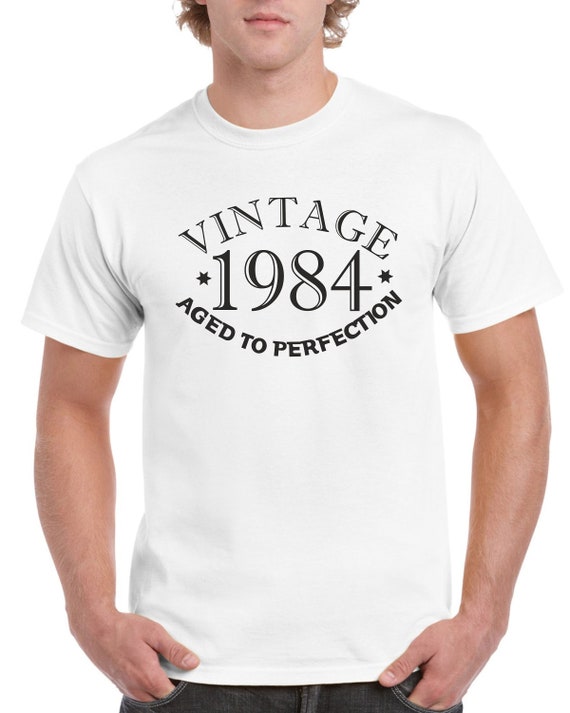 fashwork Maglietta 40 Anni Compleanno Uomo Nato nel 1983, 40 Anni di