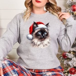 Christmas jumpers with cats on sales