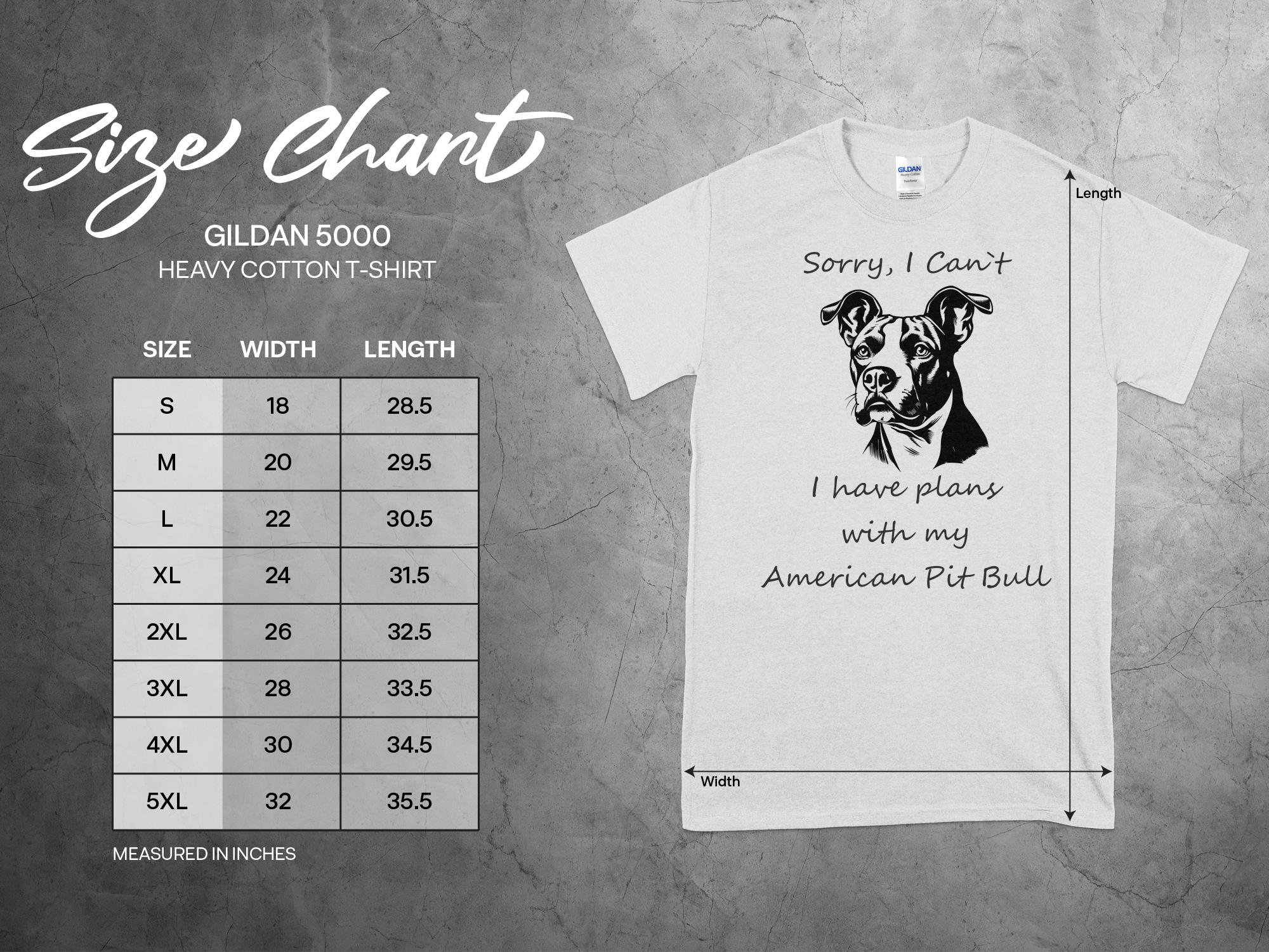 Sorry I Can't I Have Plans With My American Pit Bull, Dog Lovers T