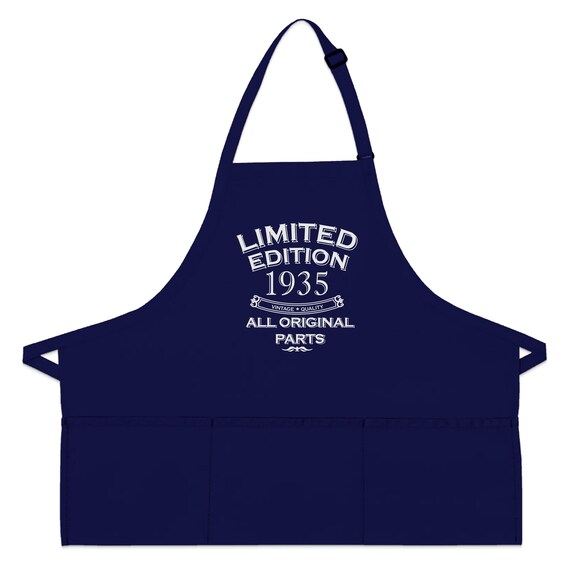 Grembiule Da Barbecue Per 30° Compleanno Uomo | Impermeabile Con Scritta "Auto D'Epoca Anno 1995 In Ottime Condizioni" | Regalo Divertente Per Grigliate - 3