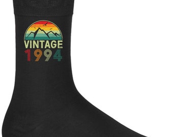 Socks 30th Birthday Gifts For Men Or Women Vintage 1994 30 Years Old