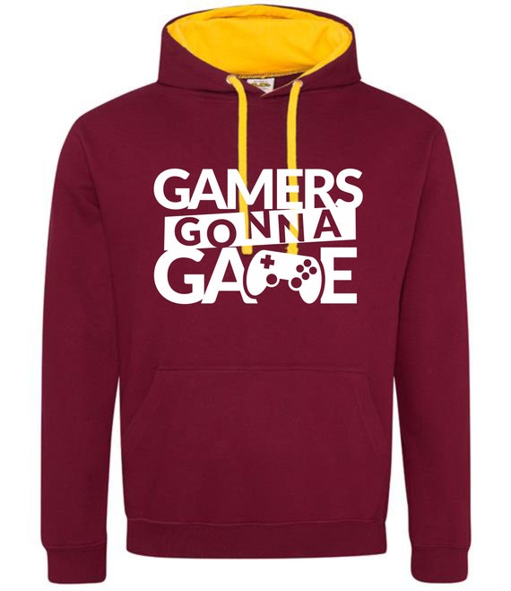 Buy Gaming Hoodie gamers Gonna Game Retro Gaming Hooded Sweatshirt for Travel College Festival Gift for Gamers Friends Dad Online in India Etsy