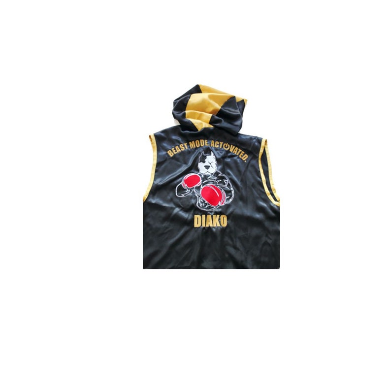 Custom boxing vest, custom boxing hoody, boxing jacket, boxing robe man, custom boxing robe, custom shops boxing robe woman, boxing outfit