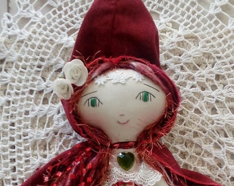 Clothdoll Red Riding Hood
