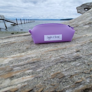Jelly vinyl itty bitty boxy bag