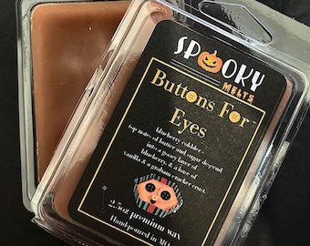 Coraline Wax Melt Clamshell | Movie Inspired | Spooky Gifts | Halloween | Christmas | Scary l jones | wybie | other mother | blueberry cob