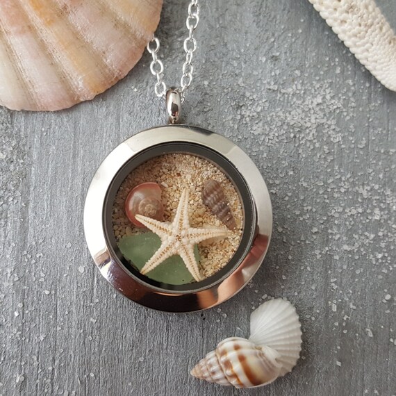 Glass sale memory locket