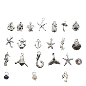 Charms and Initial Charm Add-on: (To be added to a new necklace/bracelet order)