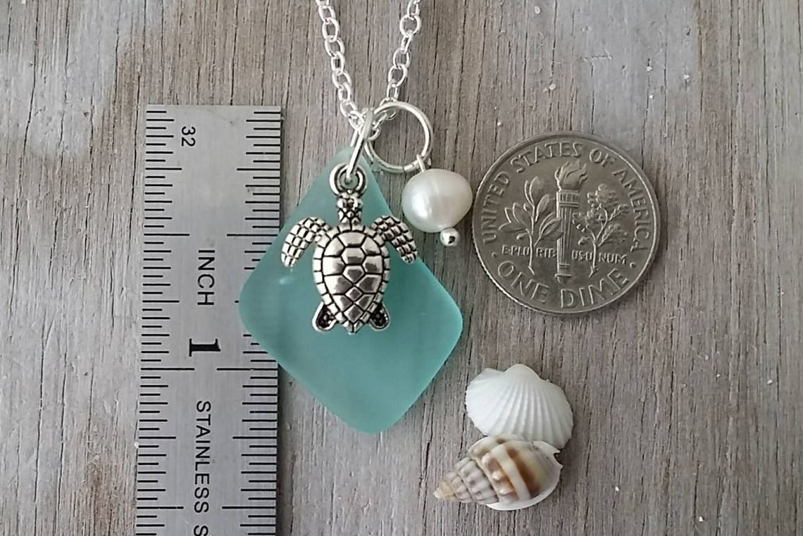 Handmade in Hawaii march Birthstone Aqua Sea Etsy