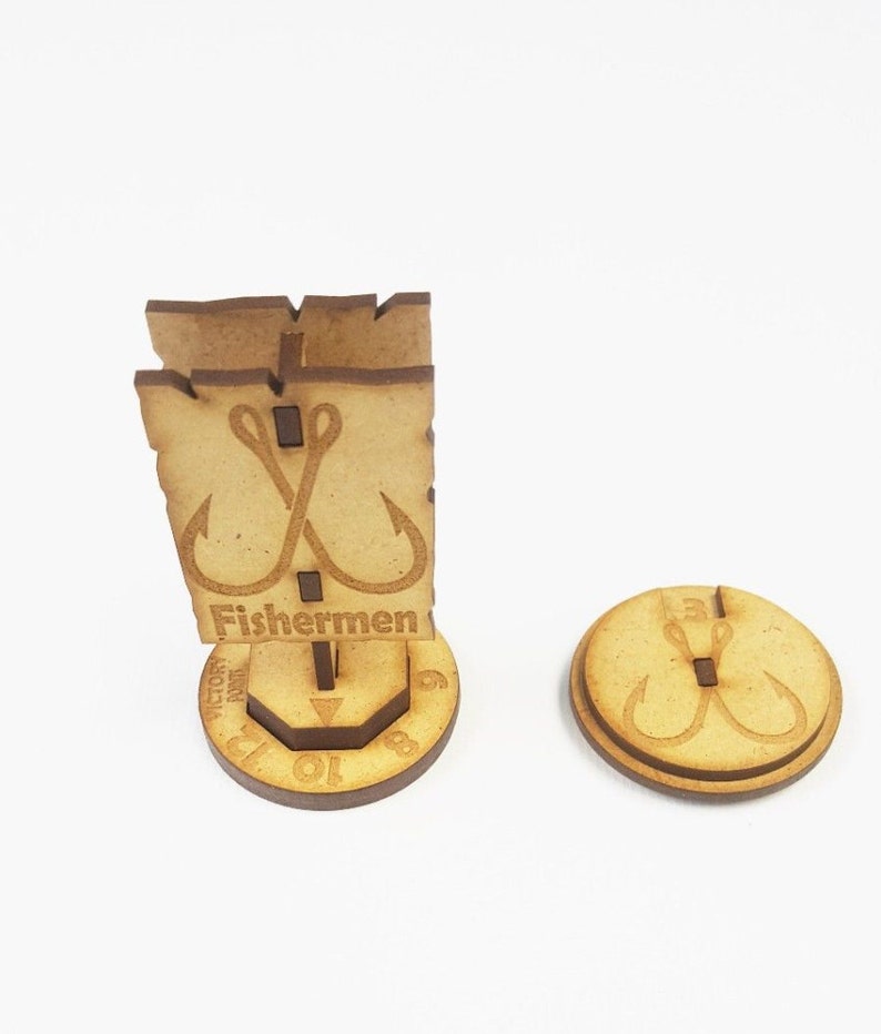 Guild Ball Fishermans Victory Goal And Momentum Dial