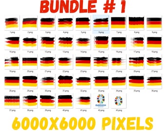 PNG 3in1 Bundles "Germany UEFA 2024", UEFA 2024 Germany, footbal league, nations league png bundle, football t-shirt design, fan apparel png