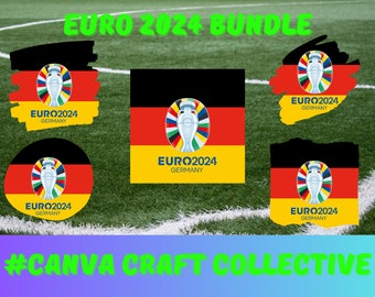 PNG Bundle "Germany UEFA 2024", UEFA 2024 Germany, footbal league, nations league png bundle, football t-shirt design, fan apparel png