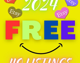 Etsy 40 Free Listings To Open New Store | 40 Free Etsy Listings Credit For Open New Store | 40 Etsy Listings for Free | Link in Description