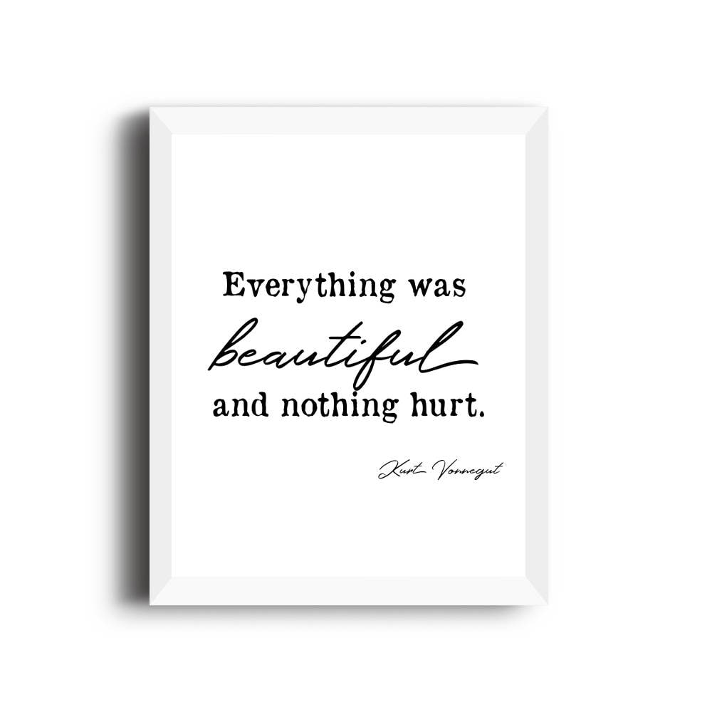 Everything Was Beautiful And Nothing Hurt Neon