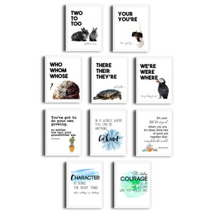 Decor De Salle De Classe Citations Inspirantes Pour Les Etsy Decor De Salle De Classe Citations Inspirantes Pour Les Etsy