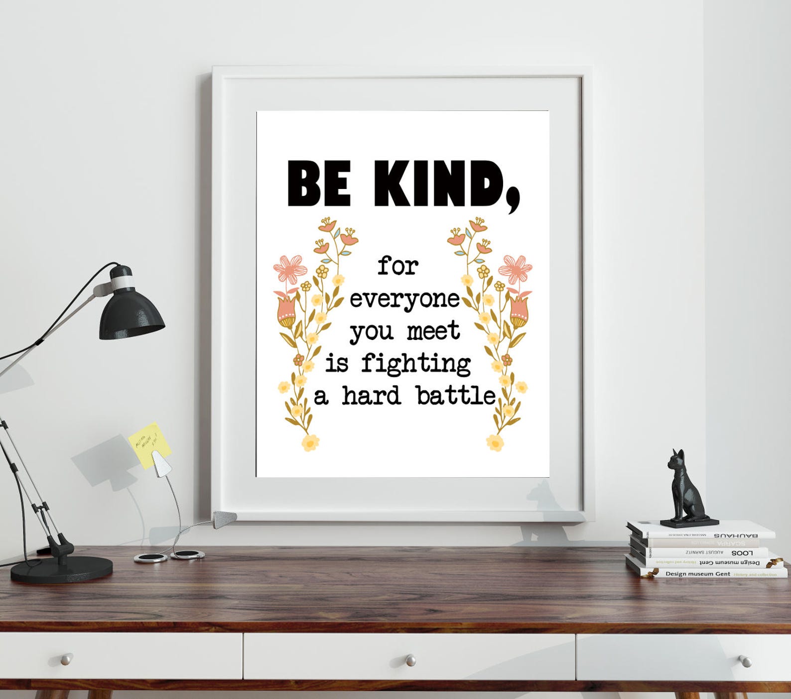 Wees lief voor iedereen die u ontmoeten is vechten een