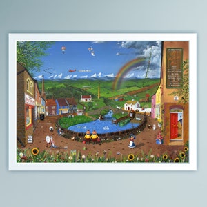 Nursery room Art Print.