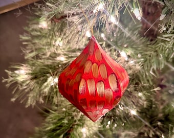 Hand painted Christmas ornaments