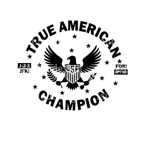 True American Champion New Girl TV Show Drinking Game Quote - Etsy