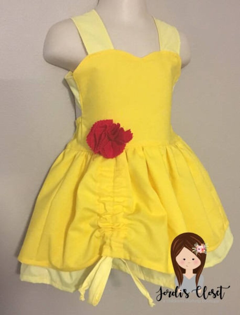 little girl princess belle dress