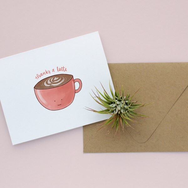 Coffee Thank You Etsy