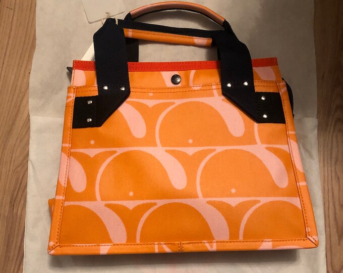 Orla Kiely Rare Mango Orange Beluga Landor Shoulder Sling Etsy