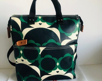 Orla Kiely zeldzame Lola Girl GreenlBackpack Tote Bag/gratis wereldwijde verzending|Niet jas Crossbody Sling handtas jurk horloge portemonnee