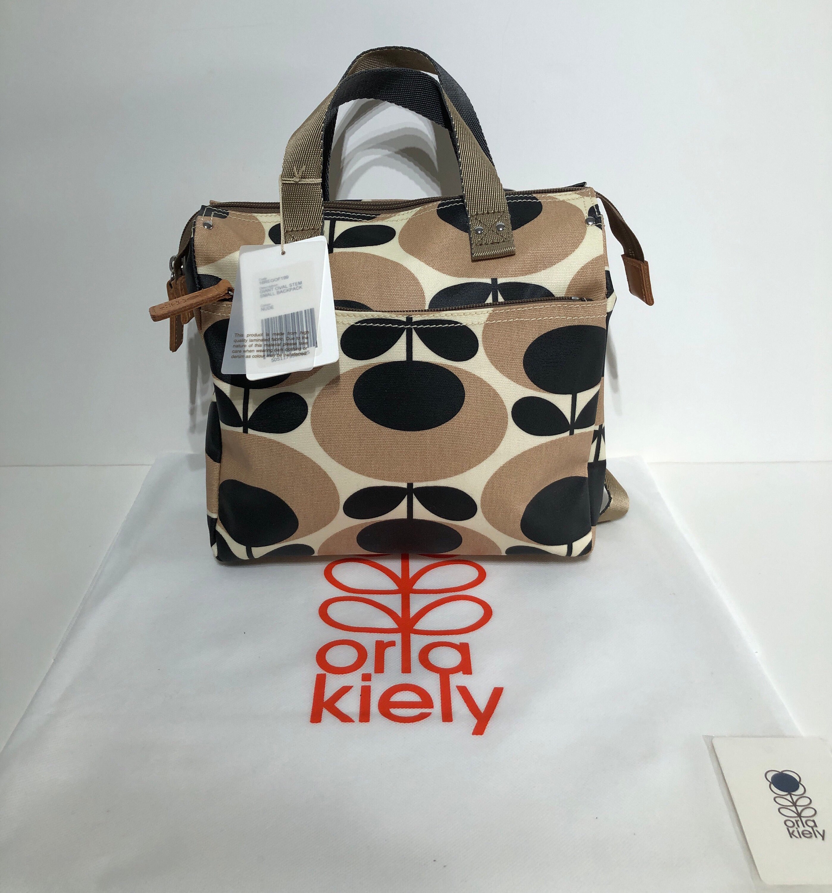Orla kiely online jute bag
