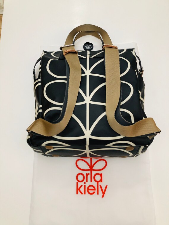 Orla Kiely Rare Large Liquorice Black 