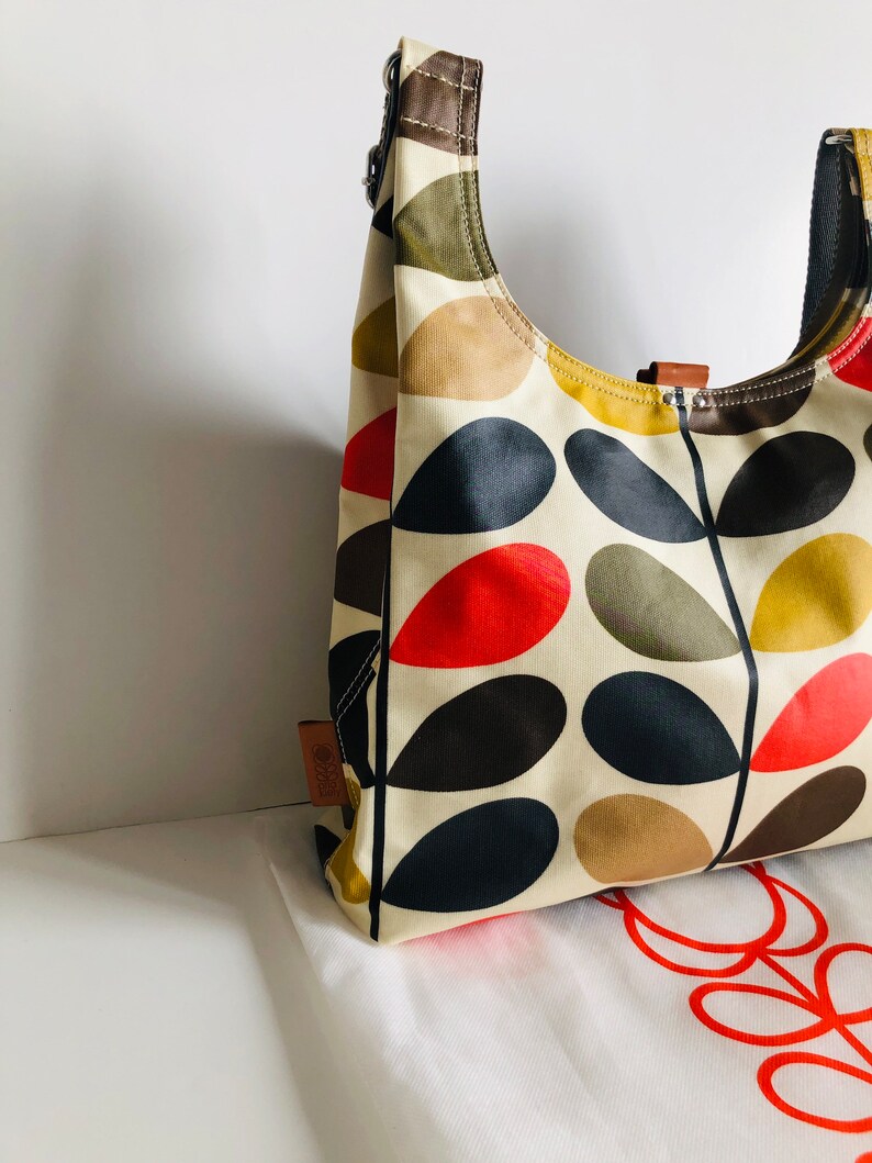 Orla Kiely Classic Multicoloured Stem Midi Sling Crossbody Etsy