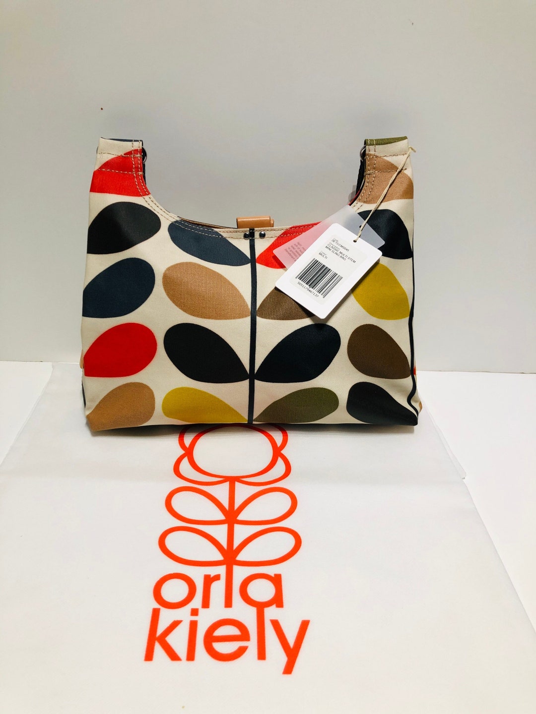 Orla Kiely Rare Multicoloured Solid Stem Mini Sling Crossbody Etsy