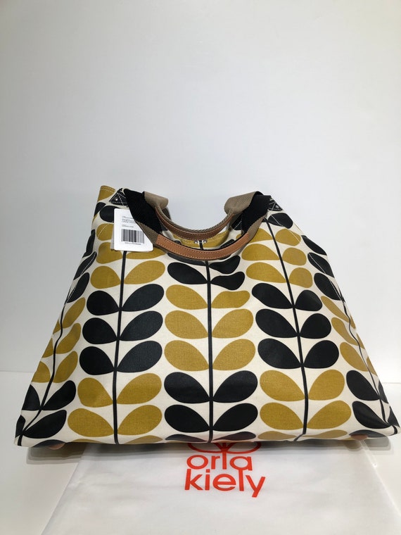 Orla Kiely Rare Dandelion Giant Linear Stem Large Holdall Shoulder