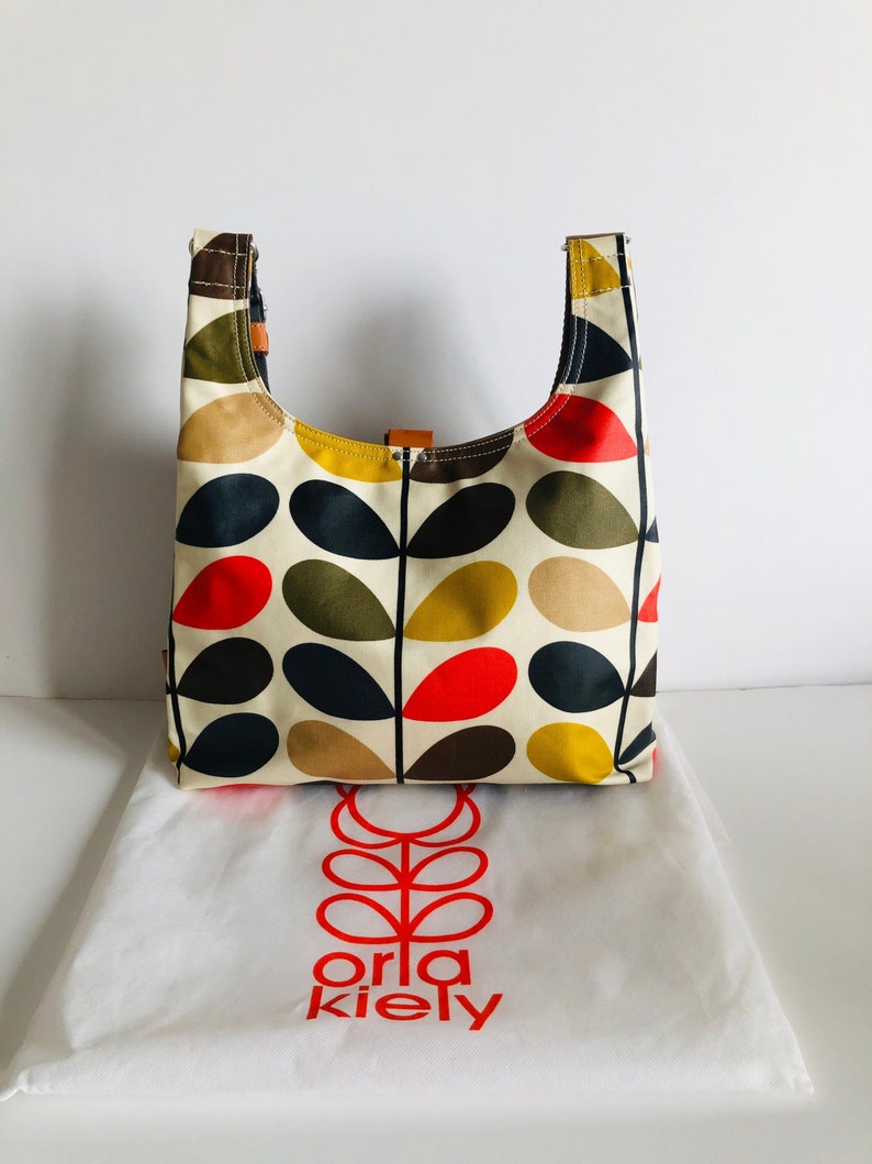 Orla Kiely Classic Multicoloured Stem Midi Sling Crossbody Etsy