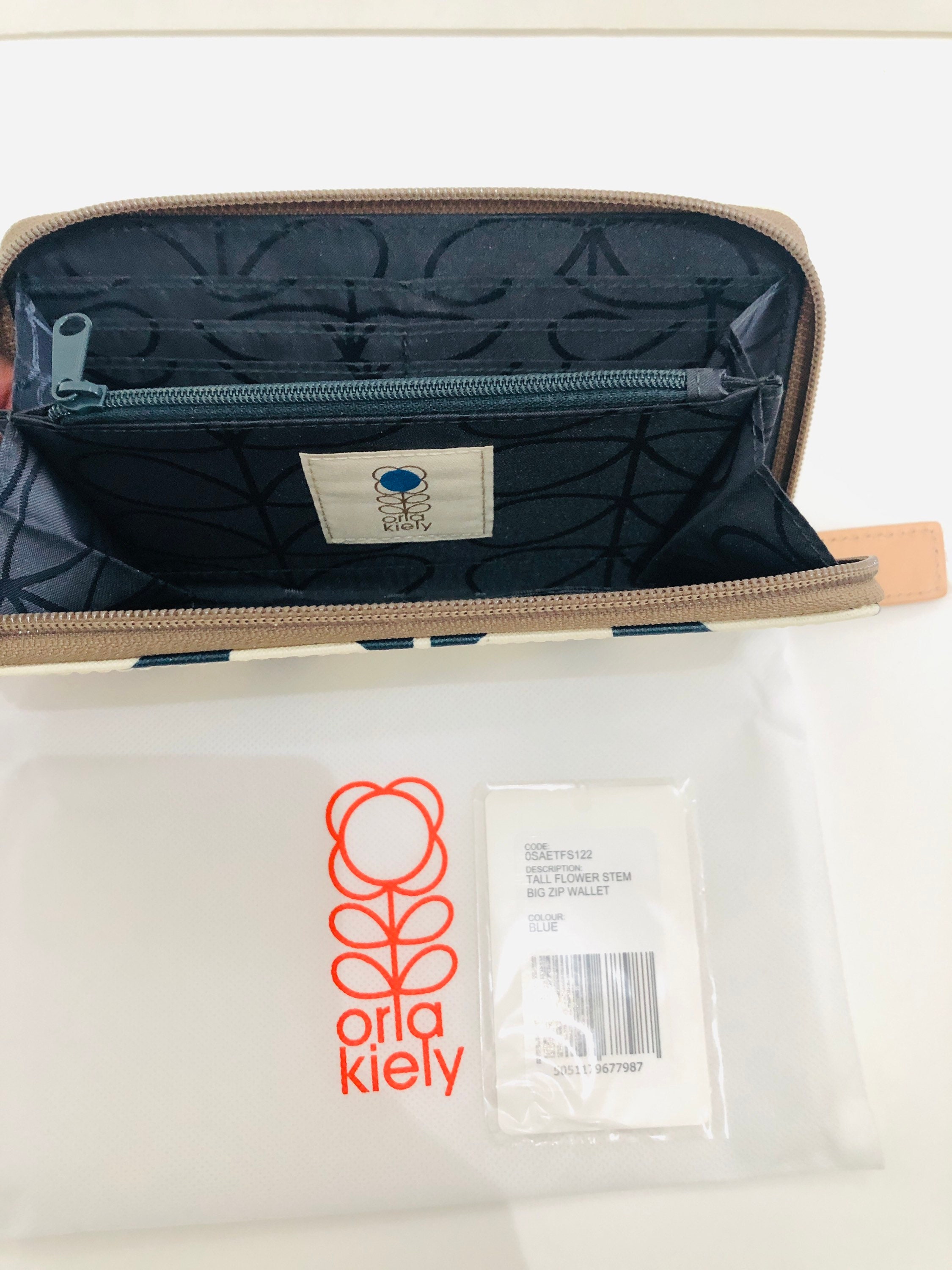 Orla kiely big zip wallet cheap