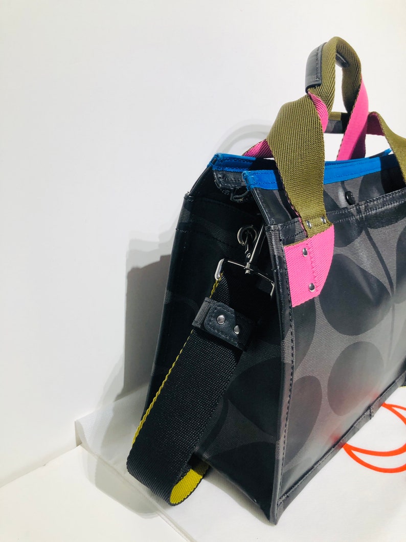 Orla Kiely Rare Black Landor Shoulder Sling Crossbody Bag Handbag/free